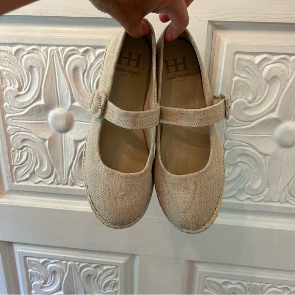 Haute Hippie Cecily Espadrille Mary Jane Shoes - Picture 3 of 8